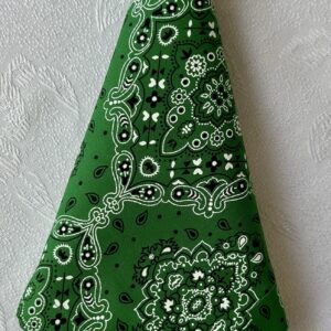 Guardanapo bandana verde