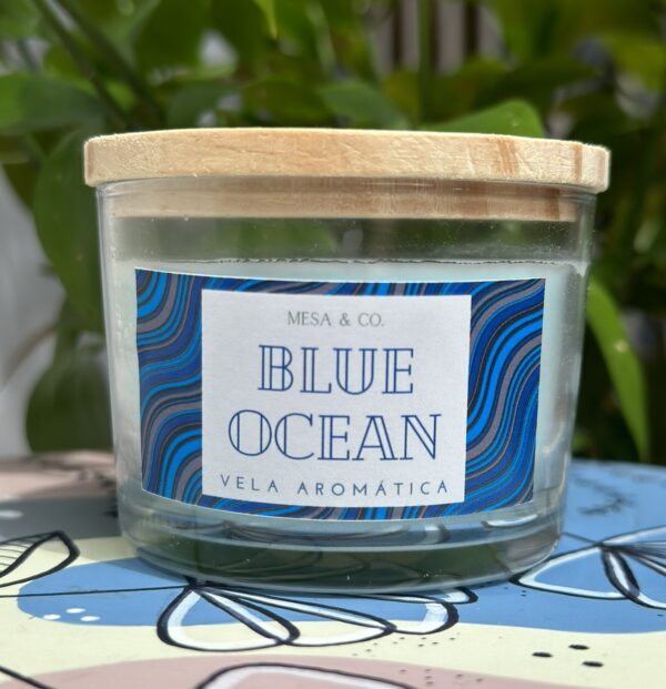 Vela aromática Blue Ocean 100g - Image 2