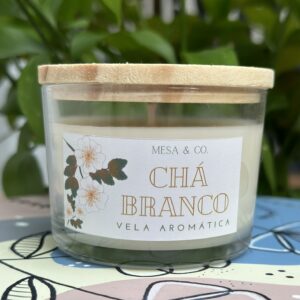 Vela aromática Chá Branco 100g