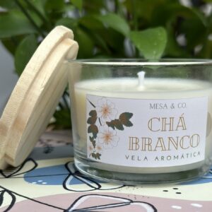 Vela aromática Chá Branco 100g