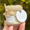 Mini vela aromática para lembrança acabamento em juta - Imagem 2