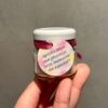 Mini vela aromática para lembrança - acabamento em fita mimosa - Imagem 3