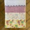 Pano de copa Páscoa - coelhinho lilás
